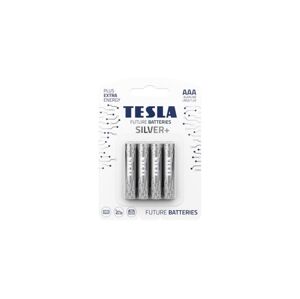 Tesla Batteries Tesla Batteries - 4 ks Alkalická batéria AAA SILVER+ 1,5V
