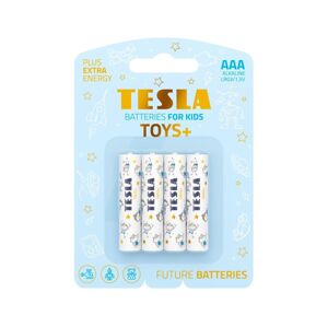 Tesla Batteries Tesla Batteries - 4 ks Alkalická batéria AAA TOYS+ 1,5V