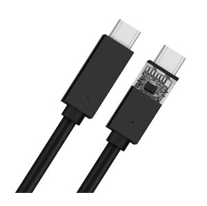 USB kábel USB-C 2.0 konektor 1m čierna
