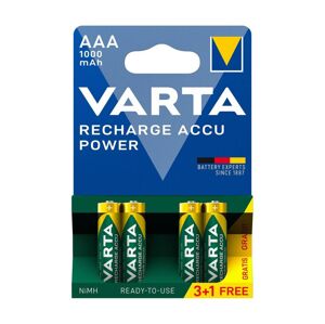 Varta Varta 5703301494 - 3+1 ks Nabíjacie batérie ACCU AAA Ni-MH/1000mAh/1,2V